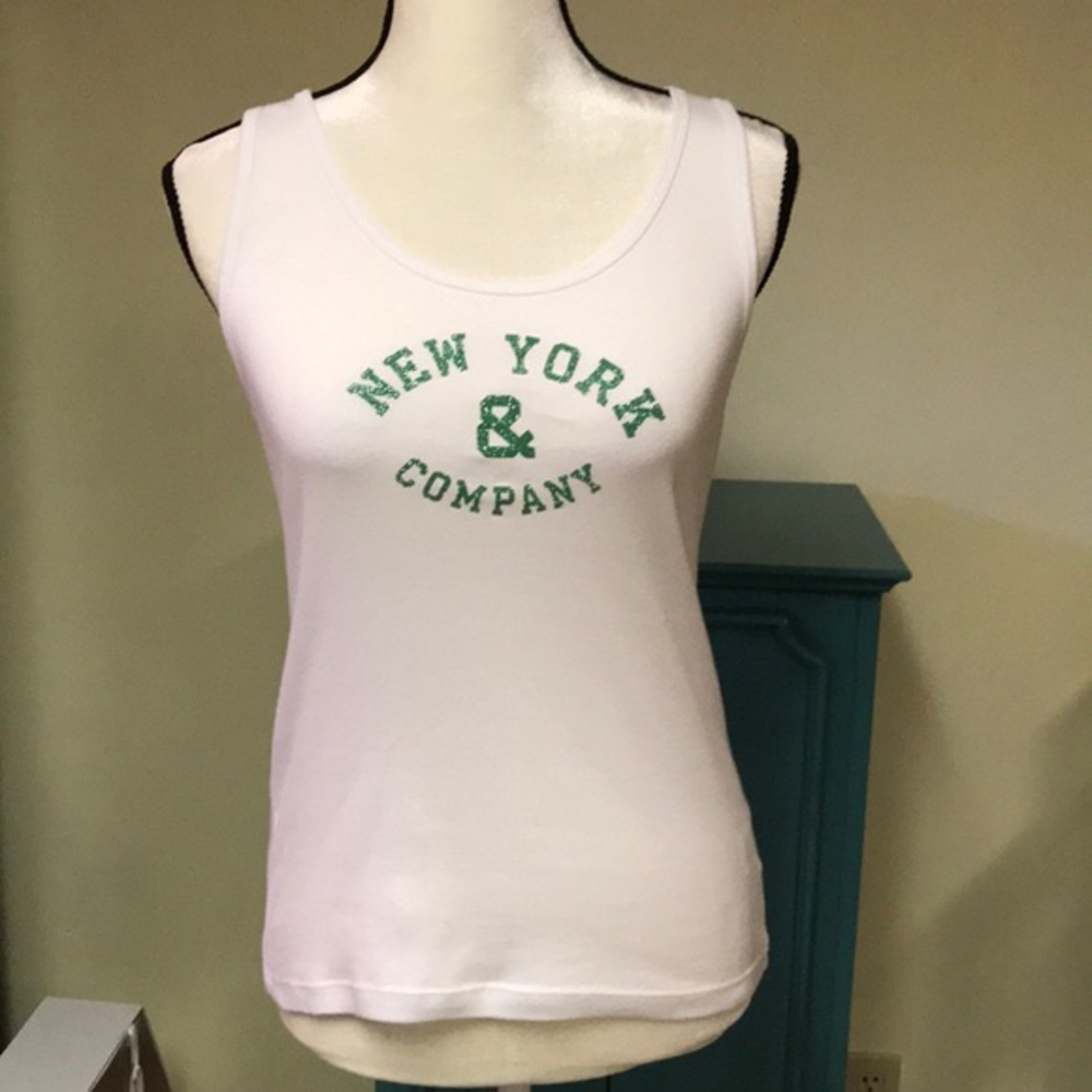 2 NY&C Sport tees beige and white size medium - Picture 8 of 11